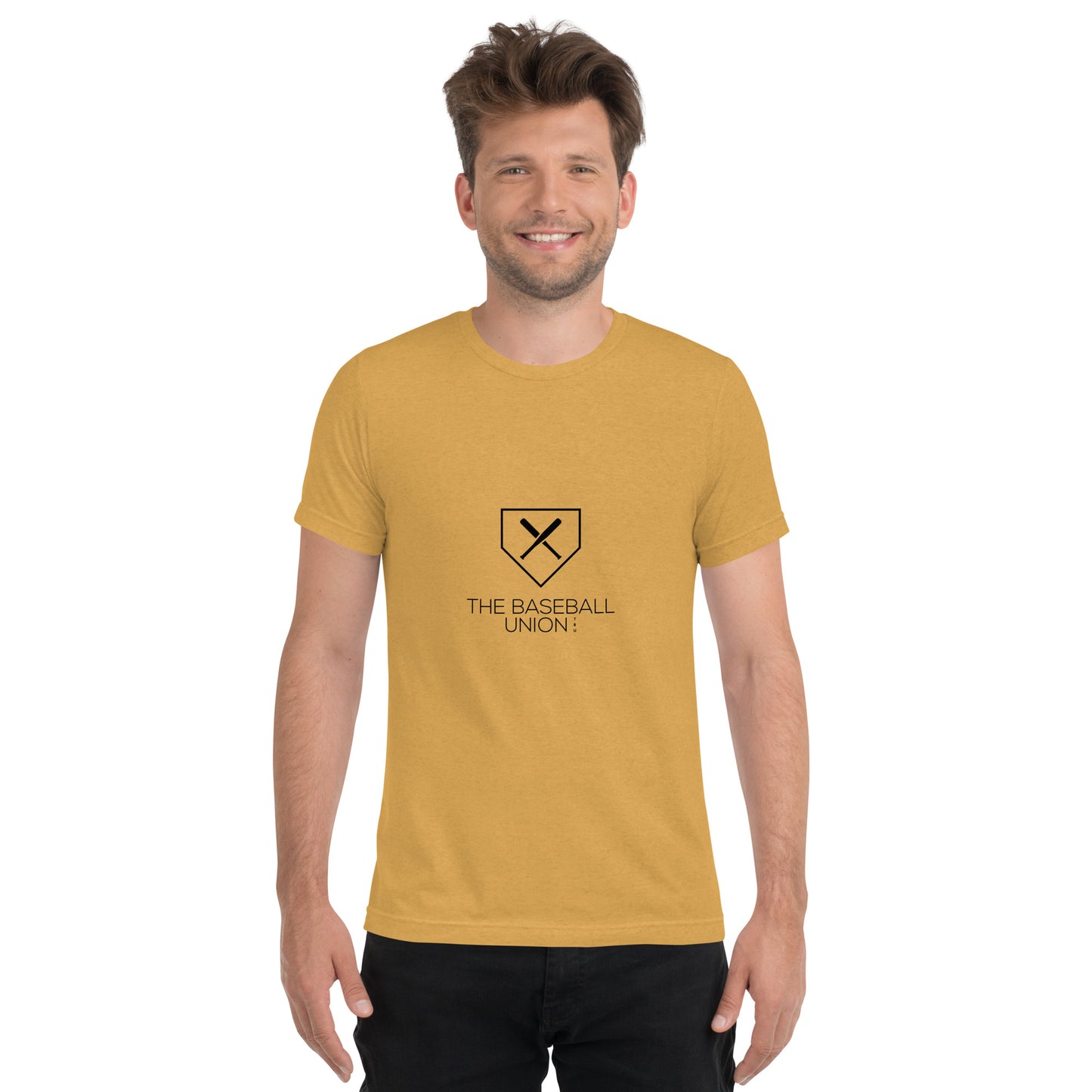 Union Performance Tee/Mustard Triblend