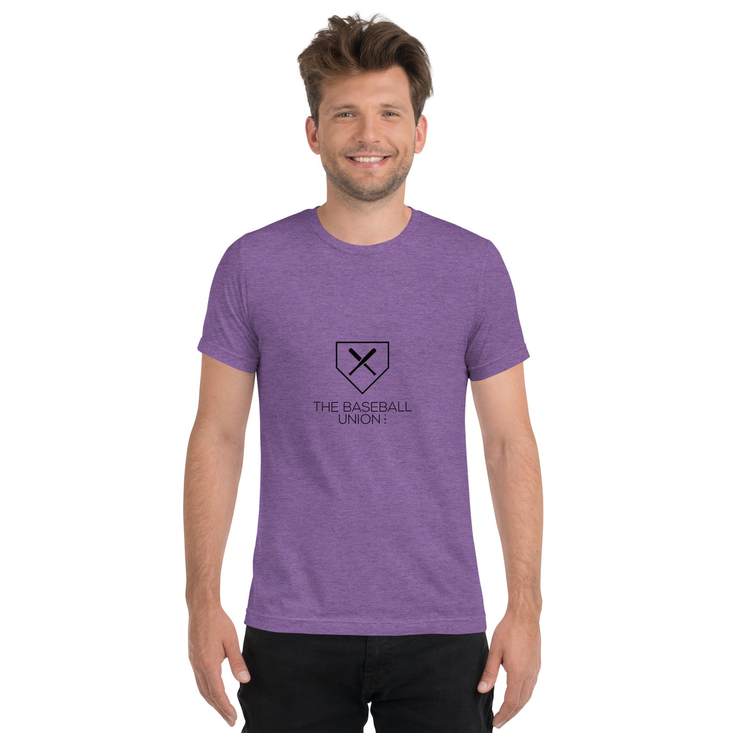 Union Performance Tee/Purple Triblend