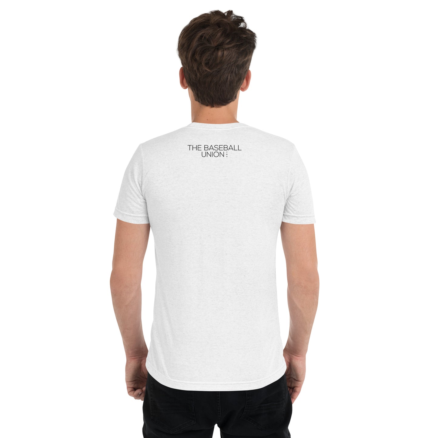 Union Performance Tee/Solid White Triblend